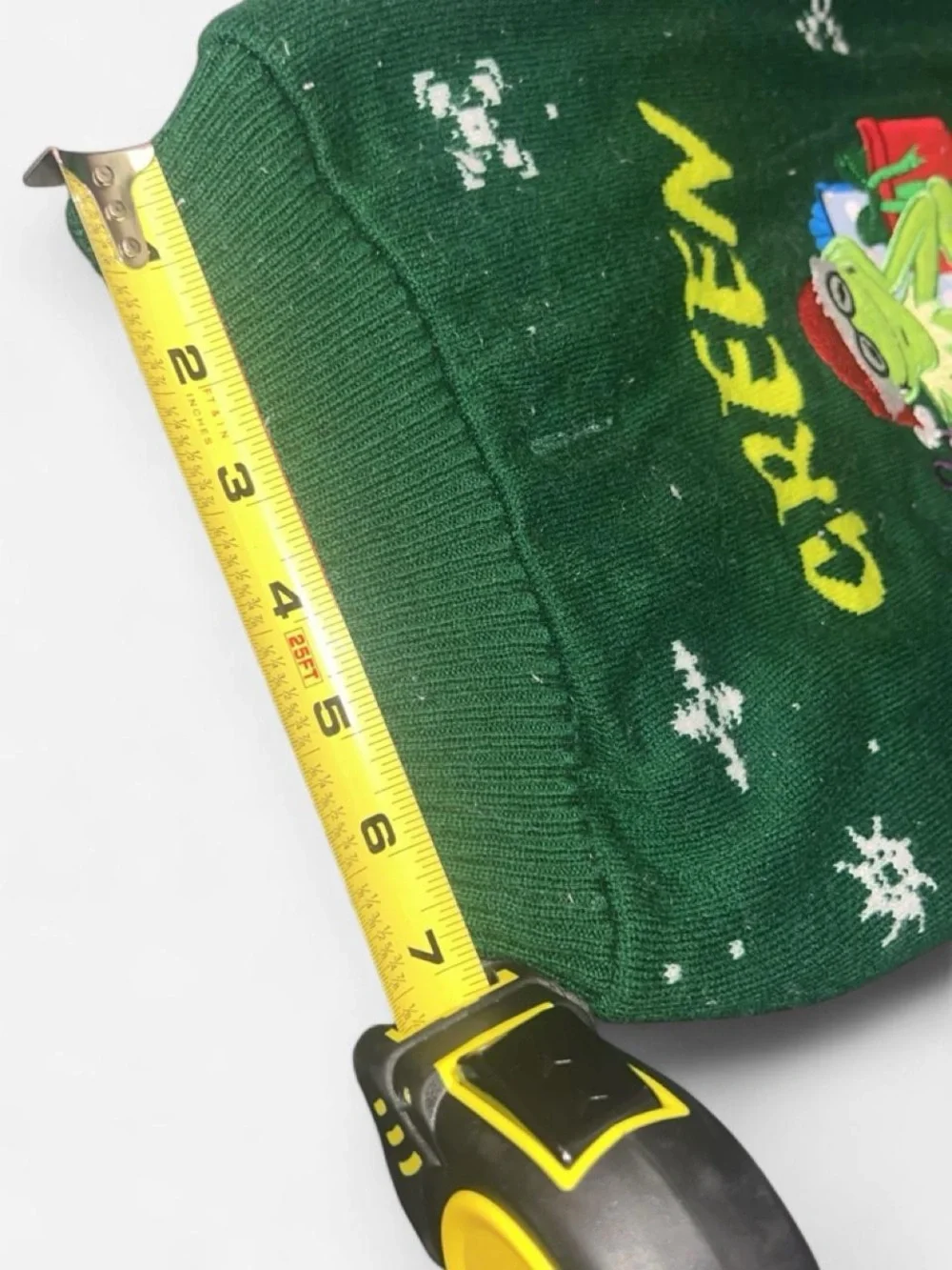 Green Christmas Kermit Dog Sweater